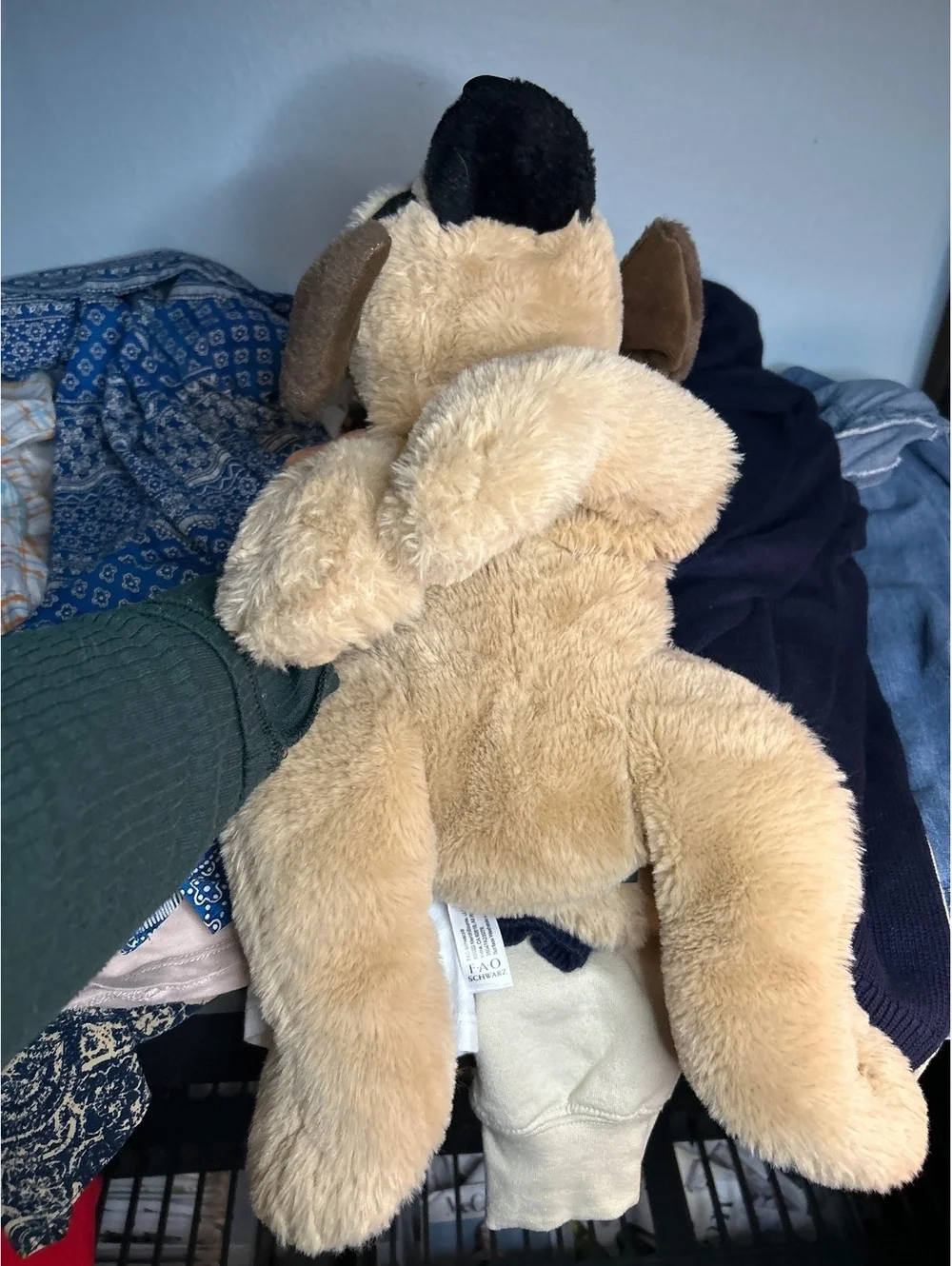 FAO Schwarz Plush Pug Dog Stuffed Animal